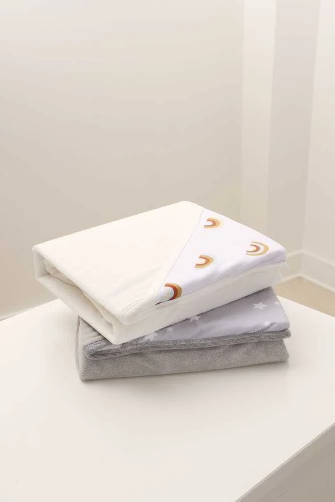 Babytolove Bambukinis rankšluostis vaikams – vaivorykštė