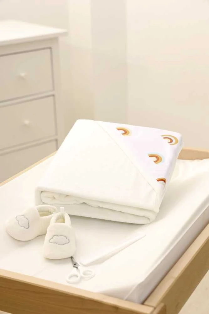 Babytolove Bambukinis rankšluostis vaikams – vaivorykštė