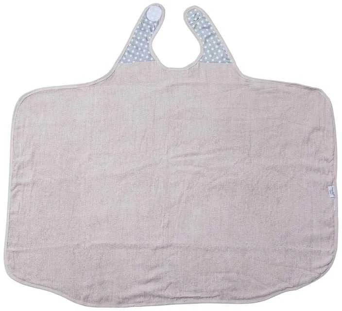 Babytolove Bambukinis kūdikio rankšluostis - baltos žvaigždės