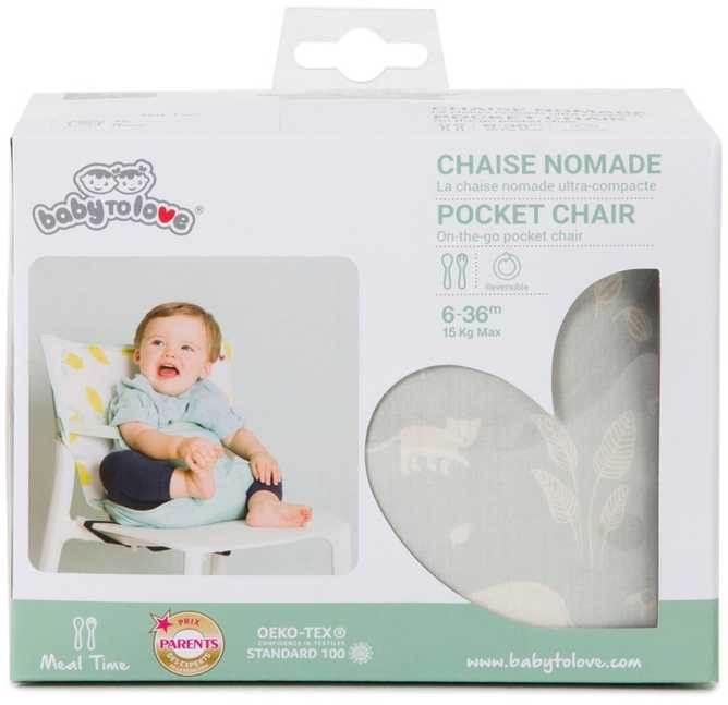 Babytolove Kėdės užvalkalas – tropinė žaluma