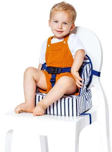 Babytolove „Easy UP“ paaukštinimo kėdutė – mėlynos juostelės