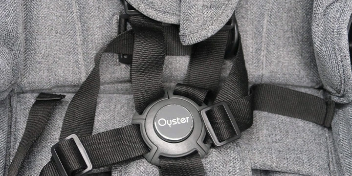 BabyStyle Oyster 3 stilingas vaikiškas vežimėlis | Pilkos spalvos "Moon Light Grey"