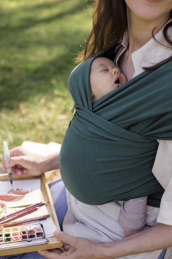 „Boba Wrap Organic“, „Serenity Rainforest“