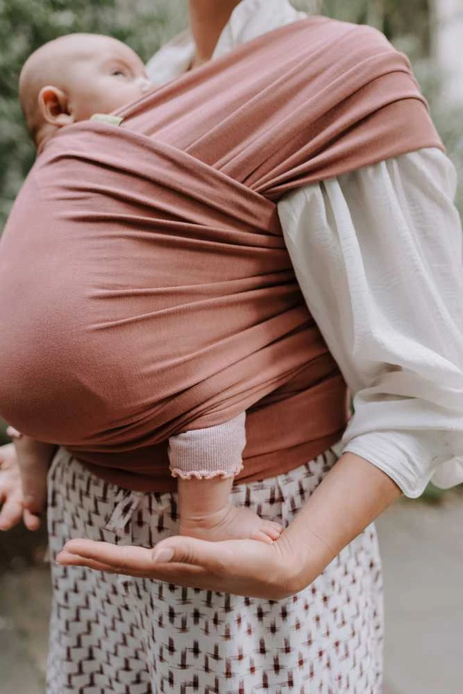 Kūdikio nešioklė Boba Wrap, rausva
