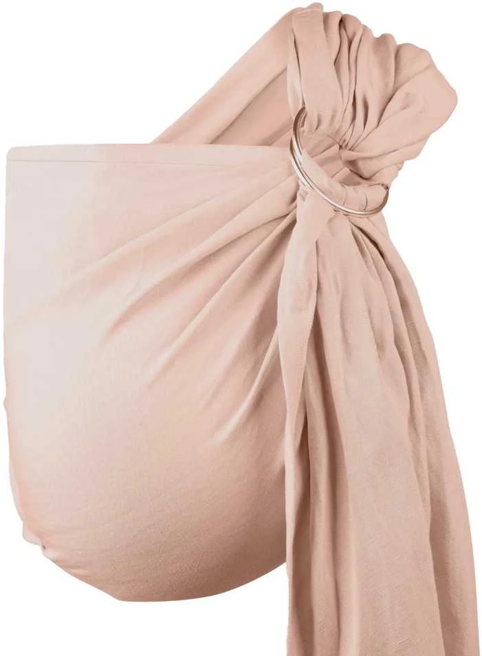 Boba Nosida BOBA Ring Sling, Peony Rožinė
