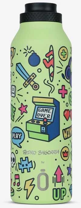 Nezatříděno Buteliukas termiczna Runbott Mii 600 ml - retro gamer sharp žalia