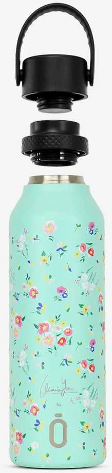 „Runbott Mii“ 600 ml termo butelis – gėlių raštas