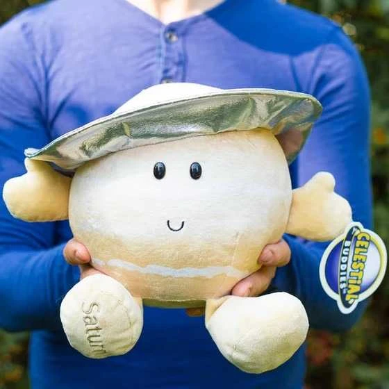 Celestial Buddies Planety Pliušinė planeta - Saturnas