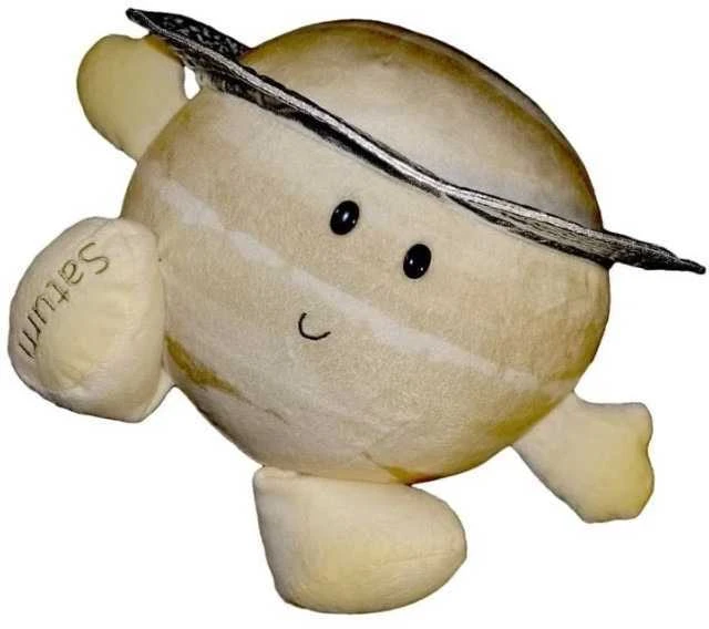 Celestial Buddies Planety Pliušinė planeta - Saturnas