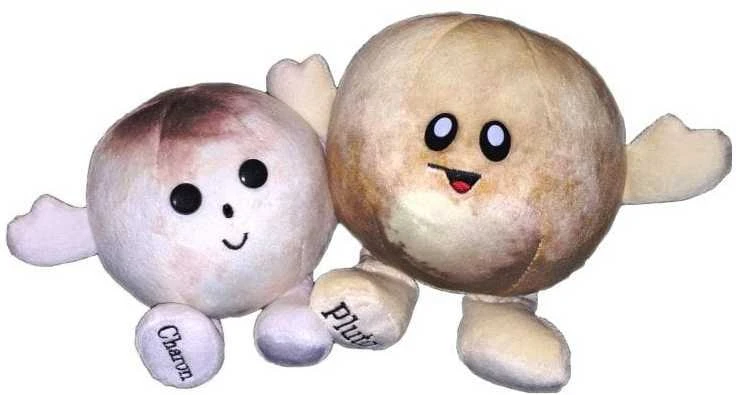 Celestial Buddies Planety CB012 PLIUŠINĖS PLANETOS MĖNULIS IR PLUTONAS