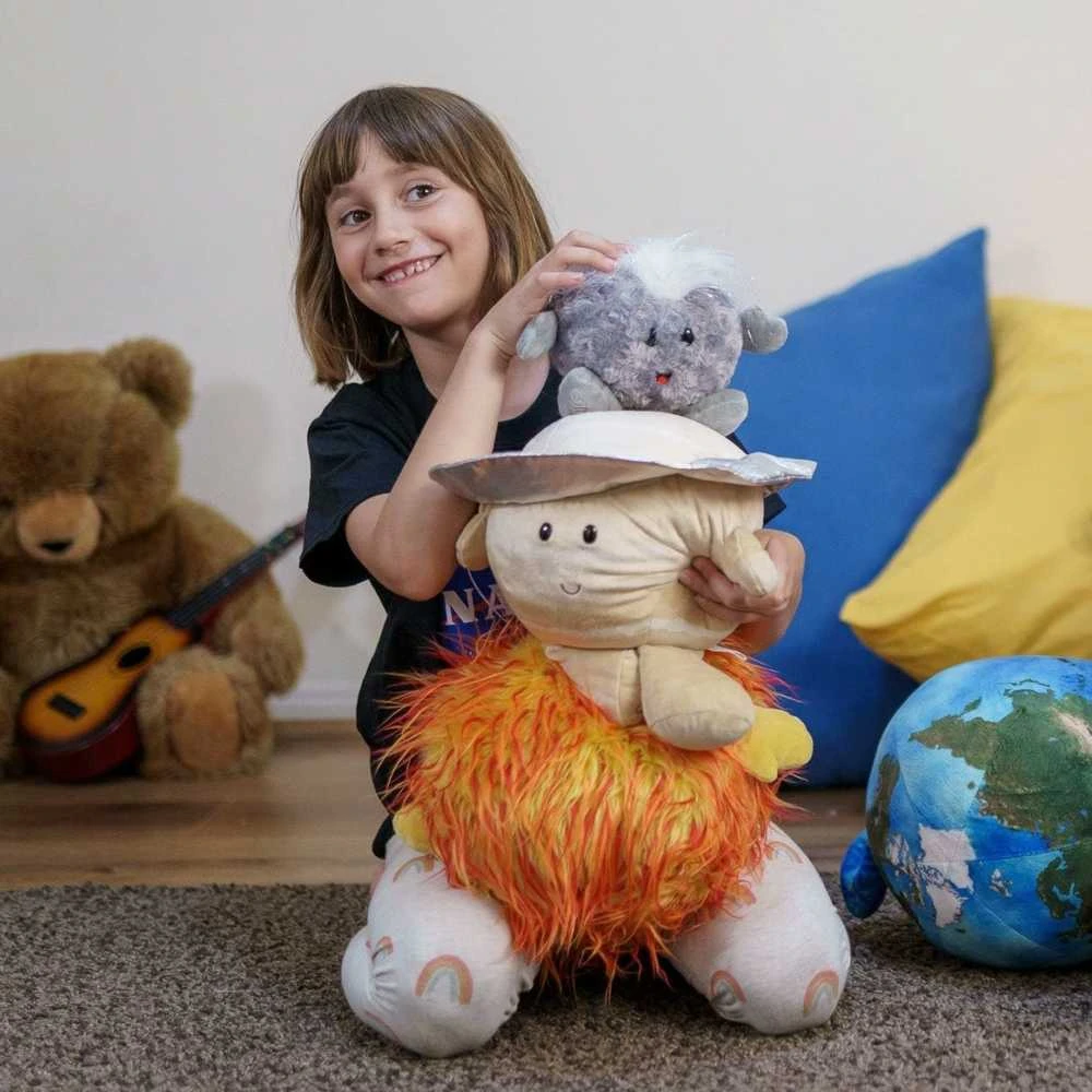 Celestial Buddies Planety Juodosios skylės planetos pliušinių rinkinys