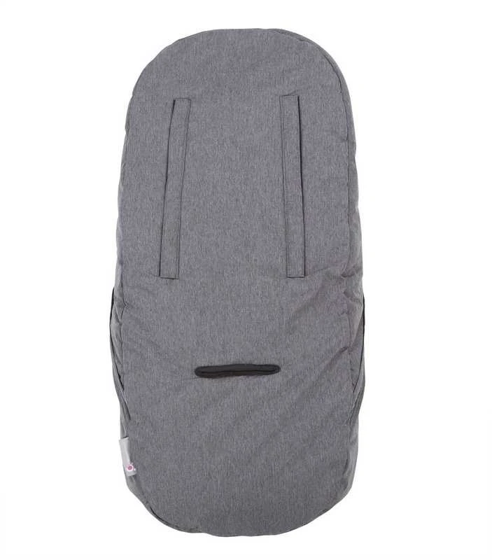 CuddleCo Comfi-Extreme vandeniui atsparus miegmaišis - pilkas melanžas / rožinis