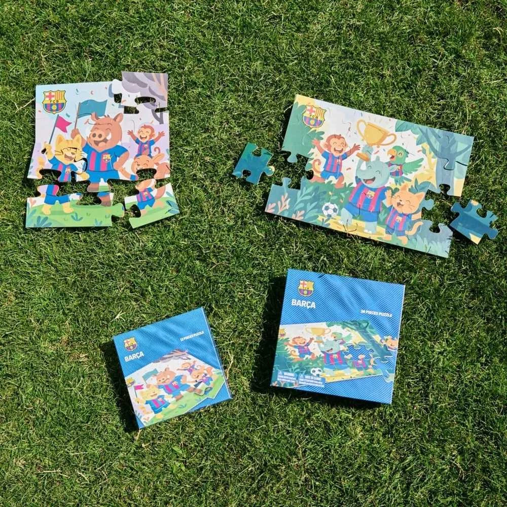 Dėlionė Miniland Barcelona Real Puzzle 24 elementai - FC Barcelona