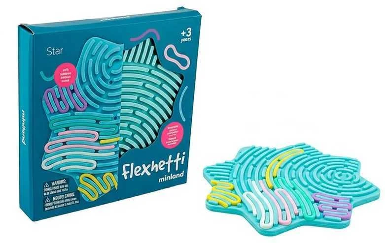 Miniland Flexihetti sensorinė dėlionė – Žvaigždė – Protas ir judesys