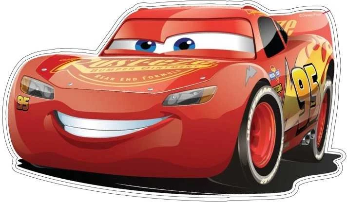 Disney Dekoracje Scienne Automobilių sienų dekoravimas - automobiliai Zigzag McQueen (didelis)