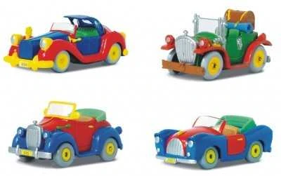 Disney Samochodziki Motorama „Auto Disney“ 1:64 skalėje - Mickey, Scrooge, Donald, Goofy (1 PC.)