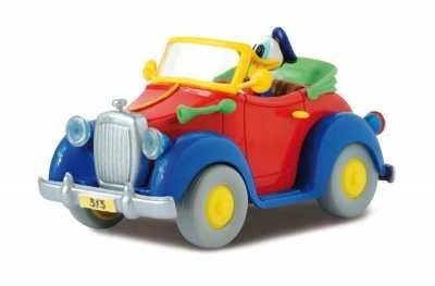 Disney Samochodziki Motorama „Auto Disney“ 1:43 skalėje - „Mickey“, „Scrooge“, „Donald“, „Goofy“ (1 vnt.)