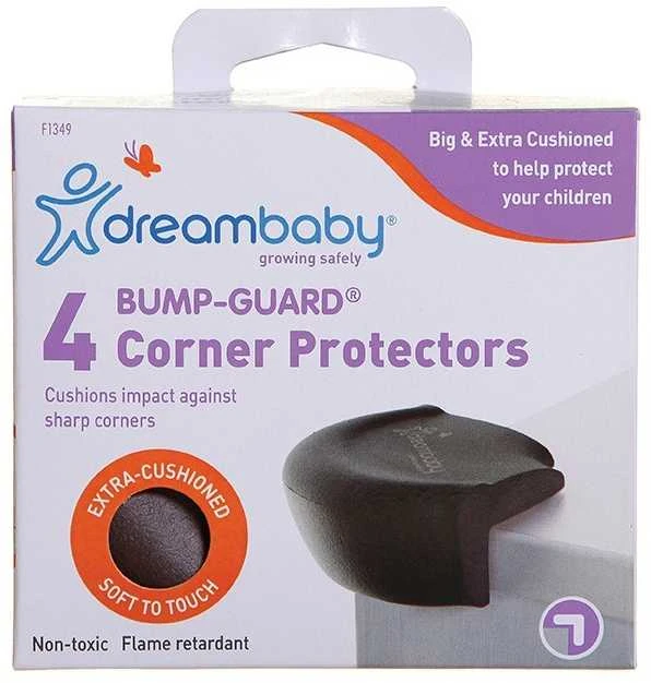 Dreambaby putplasčio kampiniai įklotai - apvalūs - 4 vnt. - raudoni