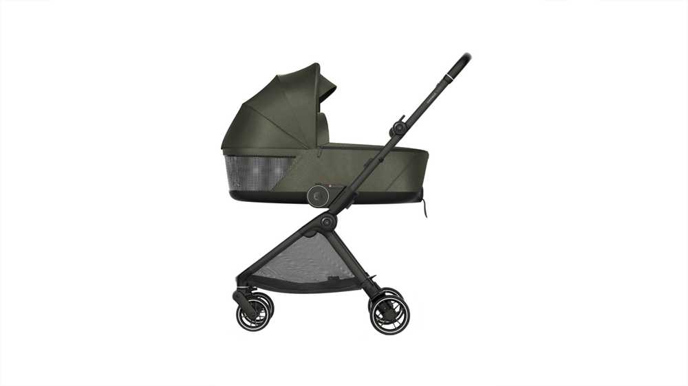 Vežimėlio gondola Bumprider Connect Mini – žalia