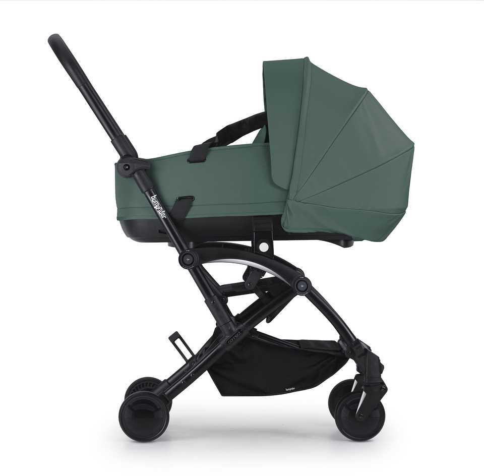 Vežimėlio gondola Bumprider Connect Mini – žalia