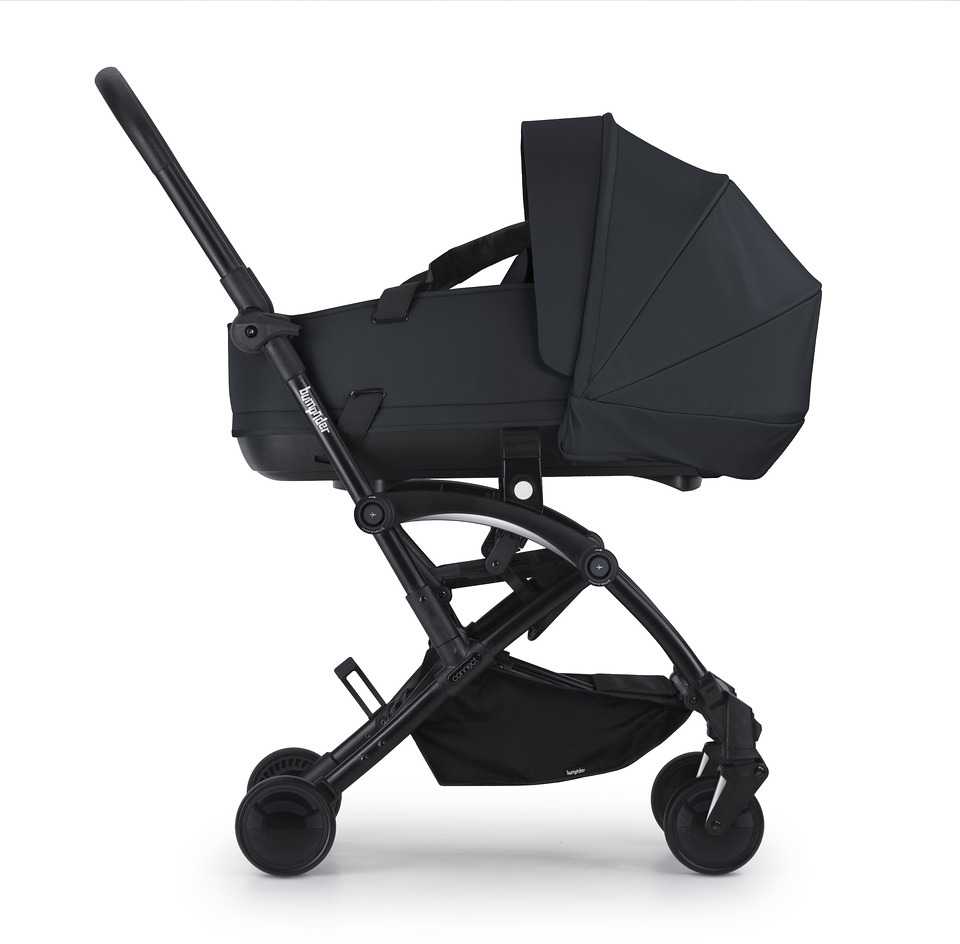 Gondola, skirta vežimėliui Bumprider Connect mini – juoda