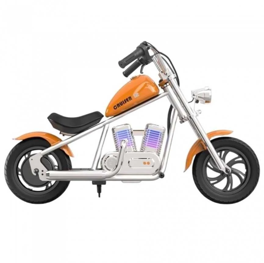 Hyper Gogo Cruiser 12 Plus Motocykl elektrinis su aplikacją - oranžinė