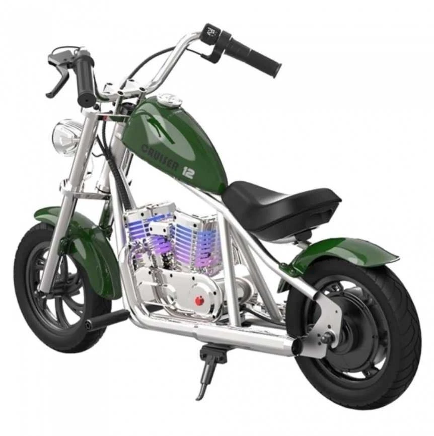 Hyper Gogo Cruiser 12 Plus Motocykl elektrinis su aplikacją - žalia
