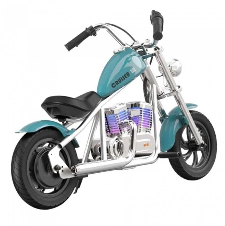 Hyper Gogo Cruiser 12 Plus Motocykl elektrinis su aplikacją - mėlyna