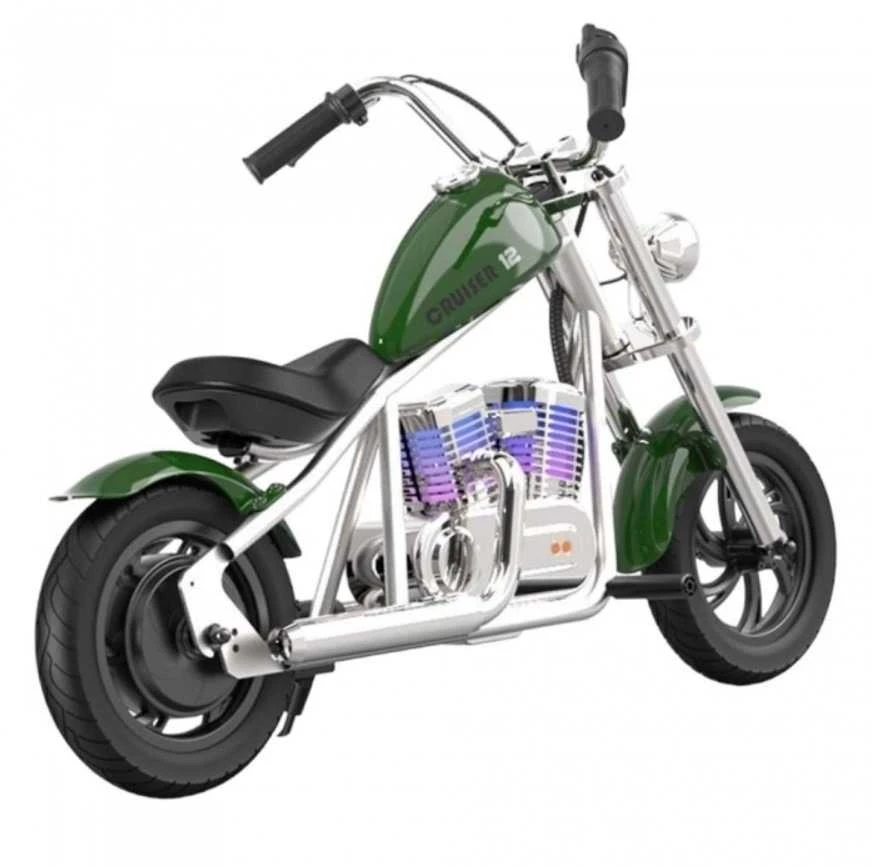 Hyper Gogo Cruiser 12 Plus Motocykl elektrinis su aplikacją - žalia