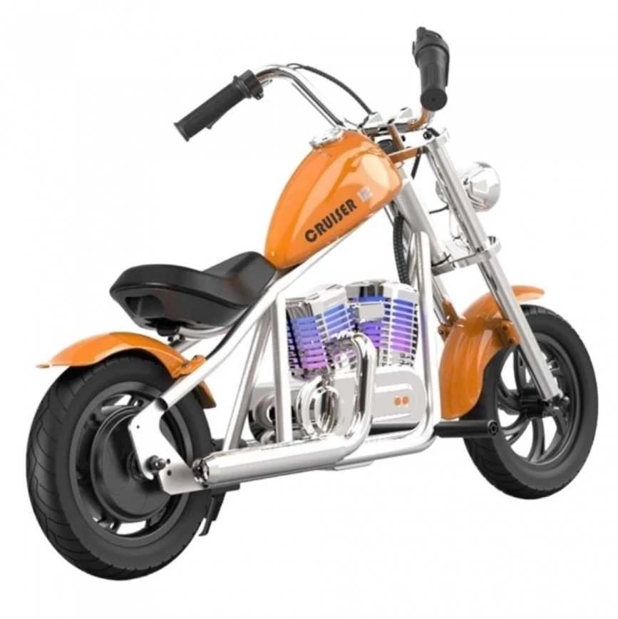 Hyper Gogo Cruiser 12 Plus Motocykl elektrinis su aplikacją - oranžinė