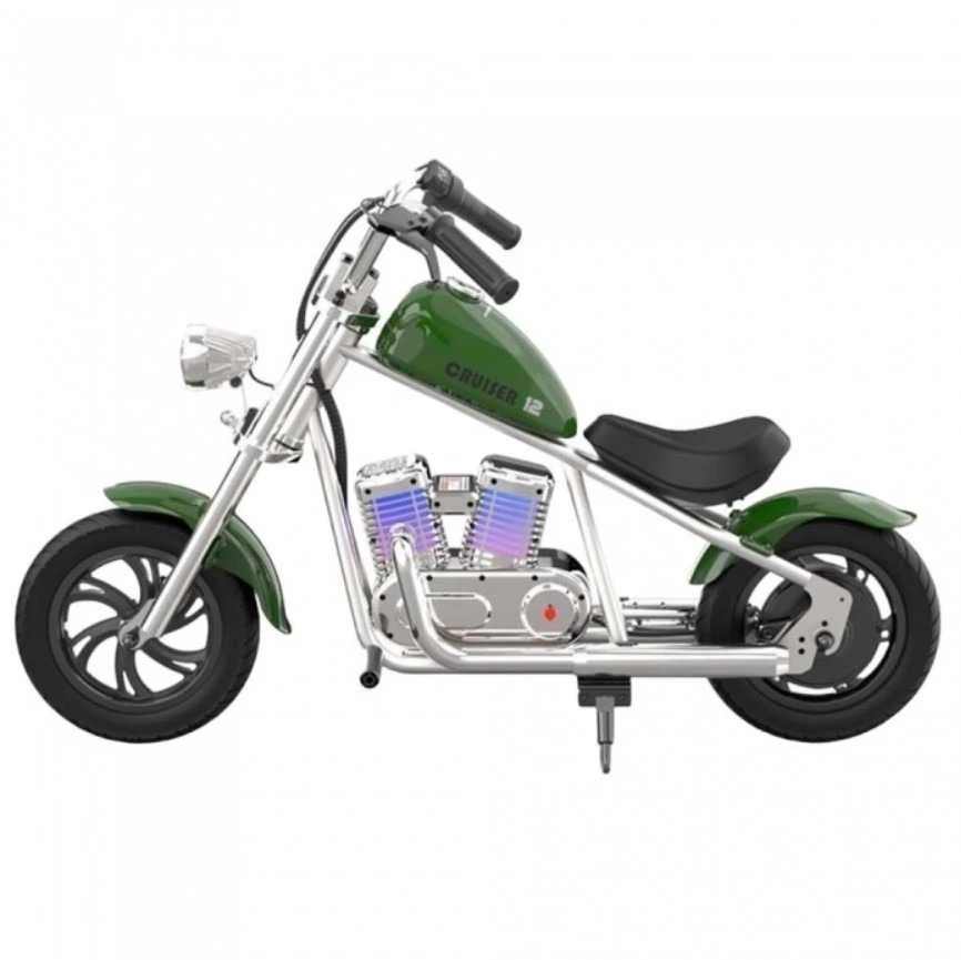Hyper Gogo Cruiser 12 Plus Motocykl elektrinis su aplikacją - žalia