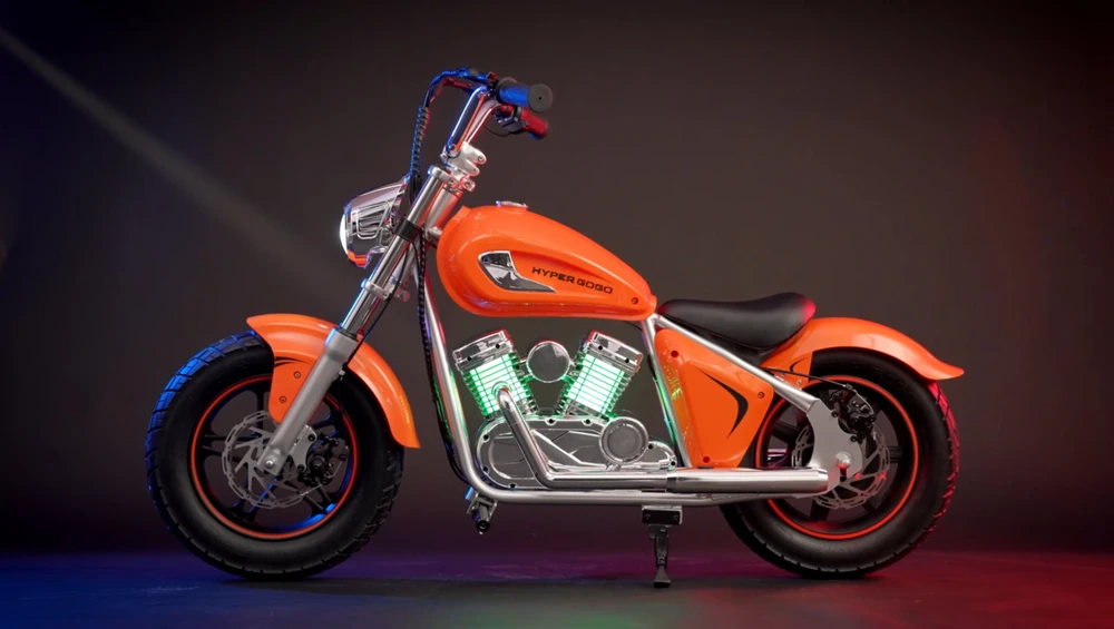 Hyper Gogo Motocykl elektrinis M5 - oranžinė