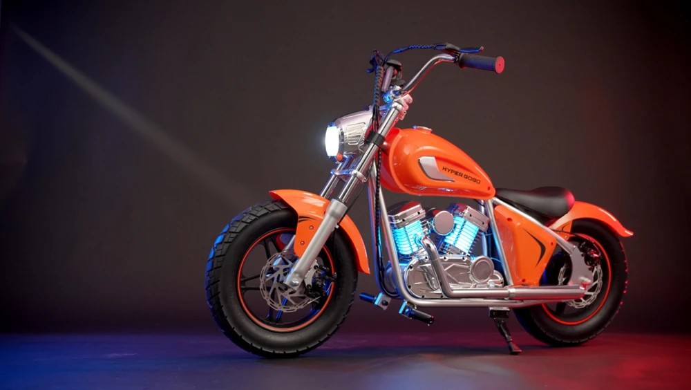 Hyper Gogo Motocykl elektrinis M5 - oranžinė