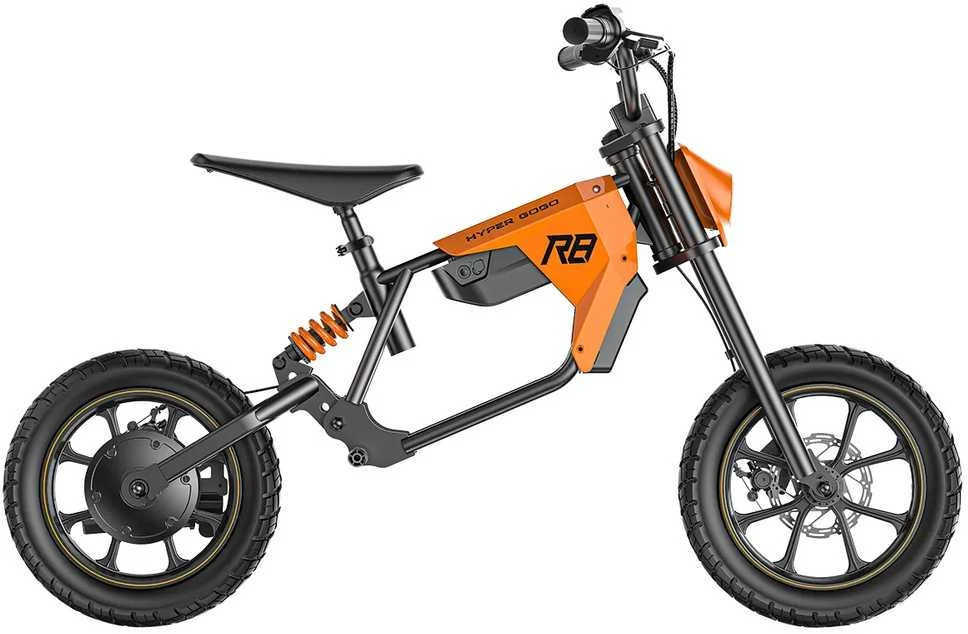Hyper Gogo Motocykl elektrinis R8 - oranžinė