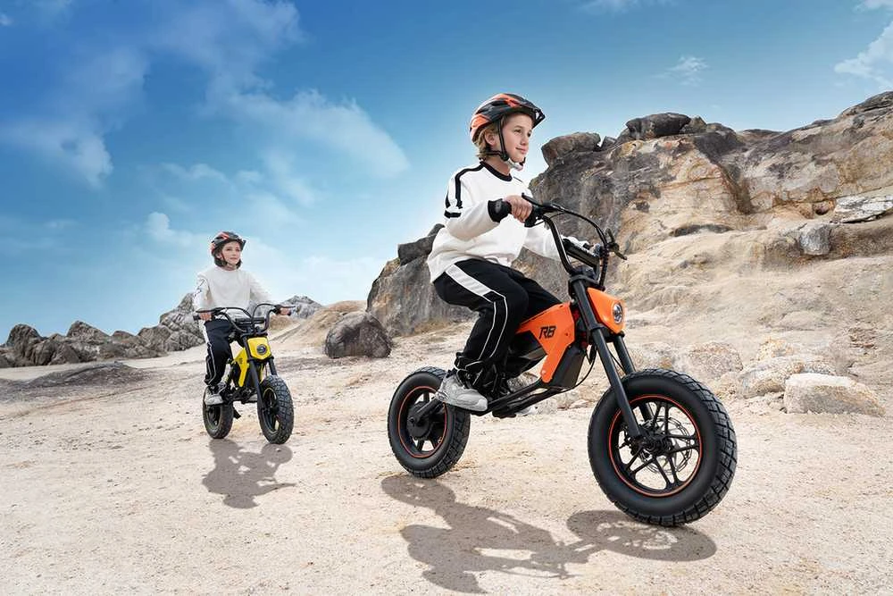 Hyper Gogo Motocykl elektrinis R8 - oranžinė