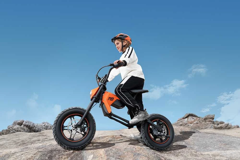 Hyper Gogo Motocykl elektrinis R8 - oranžinė