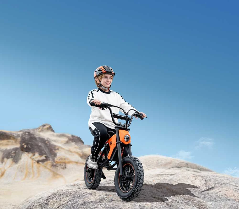 Hyper Gogo Motocykl elektrinis R8 - oranžinė