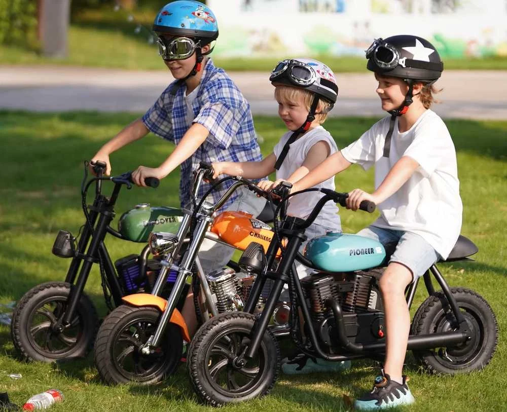 Hyper Gogo Pioneer 12 Plus Motocykl elektrinis - mėlyna
