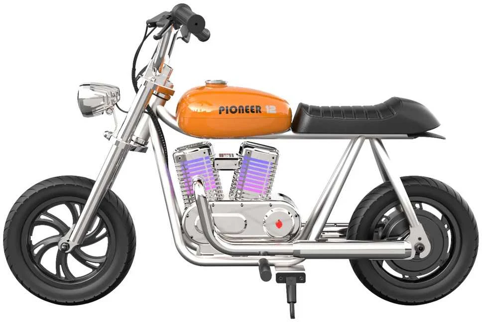 Hyper Gogo Pioneer 12 Plus Motocykl elektrinis su aplikacją - oranžinė