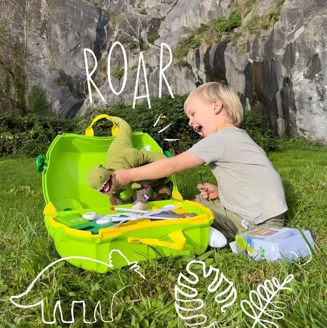 Vaikiškas lagaminas Trunki - dinozauras Dudley (TRU0126)