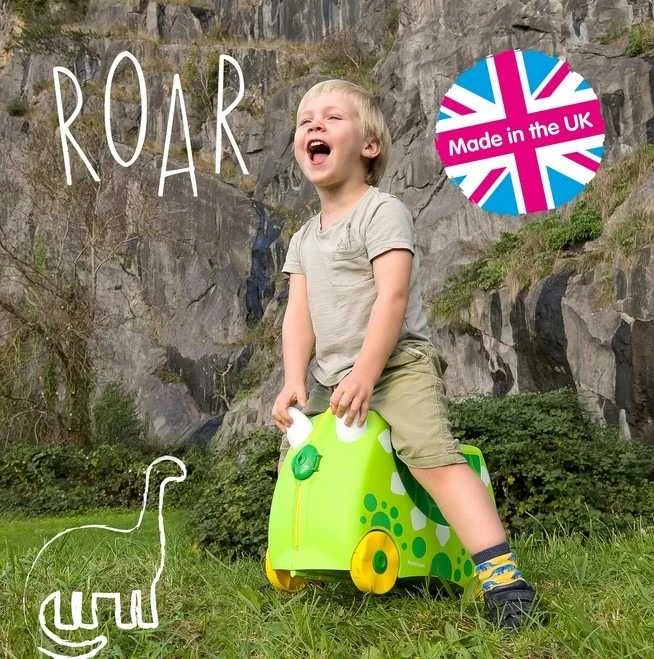Vaikiškas lagaminas Trunki - dinozauras Dudley (TRU0126)