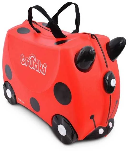 Trunki kelioninis lagaminas su ratukais vaikams | Boružėlė Harley