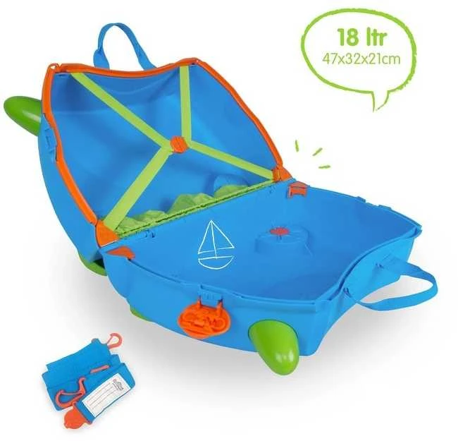 Trunki kelioninis lagaminas su ratukais vaikams | Terrance