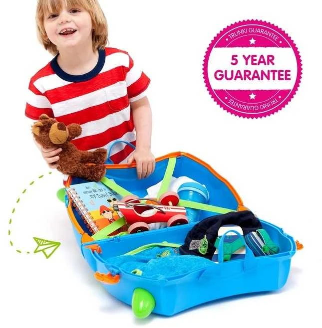 Trunki kelioninis lagaminas su ratukais vaikams | Terrance