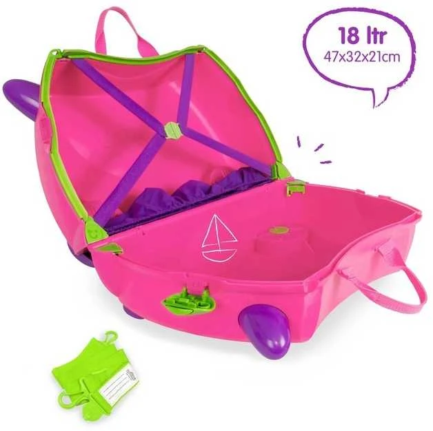 Trunki kelioninis lagaminas su ratukais vaikams | Trixi
