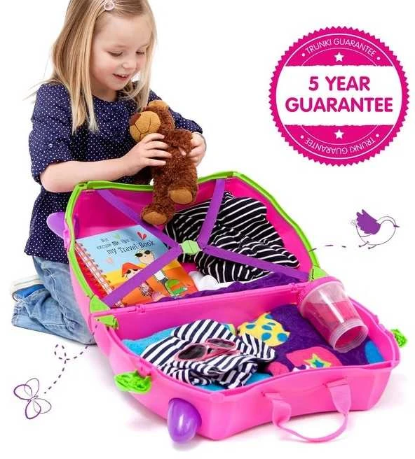Trunki kelioninis lagaminas su ratukais vaikams | Trixi