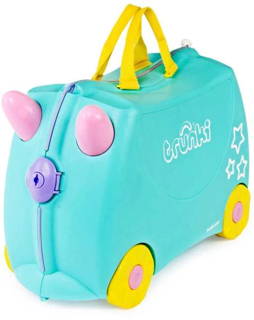 Trunki kelioninis lagaminas su ratukais vaikams | Vienaragis Una