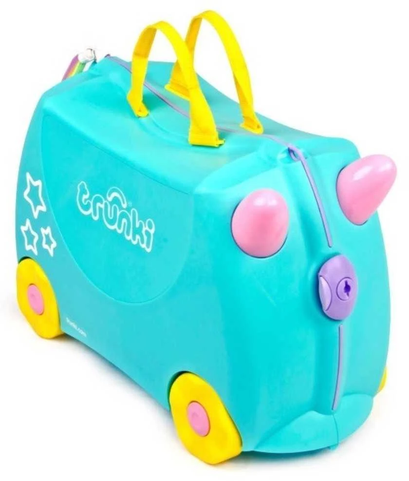 Trunki kelioninis lagaminas su ratukais vaikams | Vienaragis Una