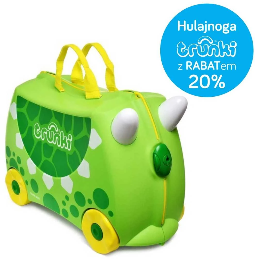 Vaikiškas lagaminas Trunki - dinozauras Dudley (TRU0126)