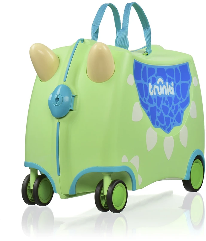 Kelioninis Trunki TRUNKI GLIDE360 DINO DUDLEY-DZIECIĘCA WALIZECZKA PODRÓŻNA
